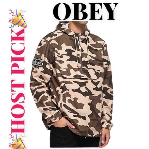 Host Pick Nwot Obey Crosstown Anorak 